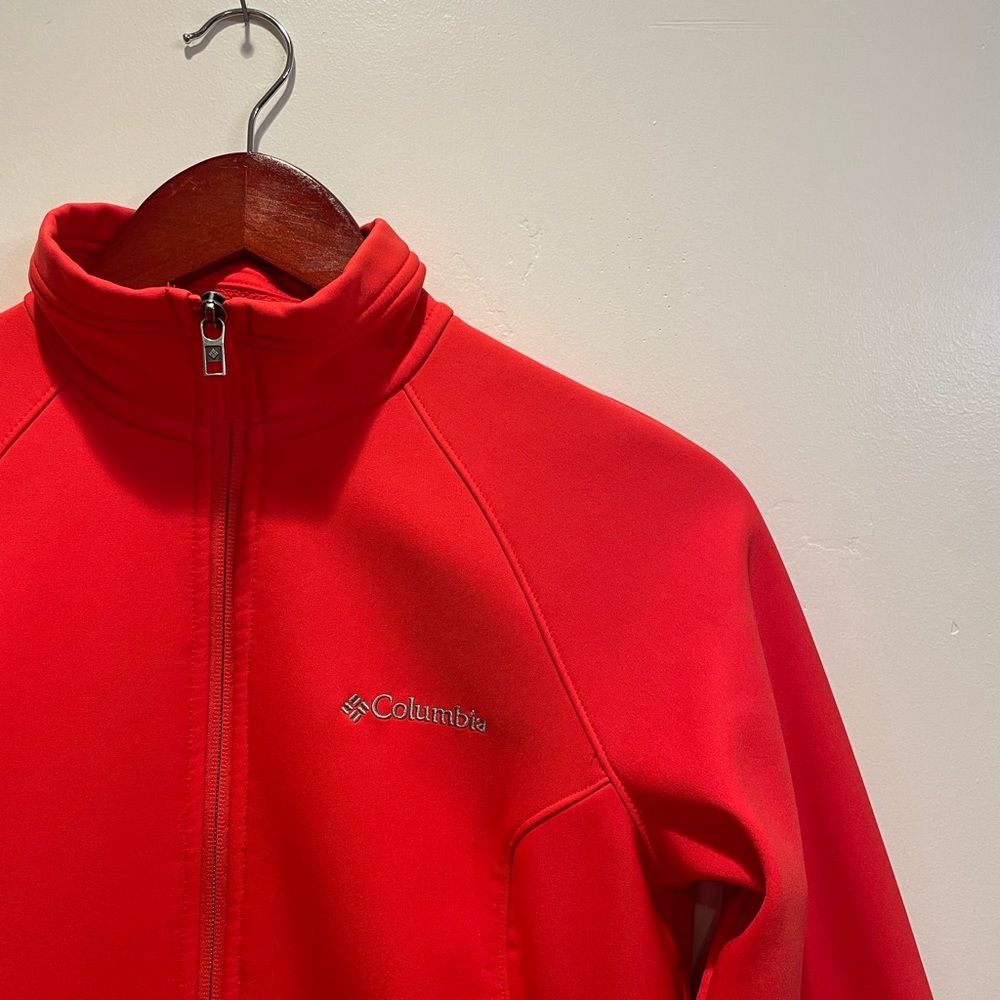 Columbia Fleece Jacket Bright Coral Pink XS